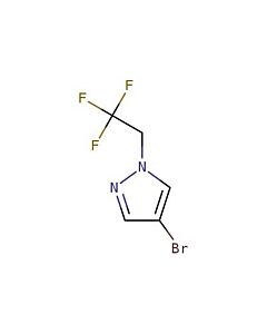 Astatech 4-BROMO-1-(2,2,2-TRIFLUOROETHYL)-1H-PYRAZOLE, 95.00% Purity, 0.25G